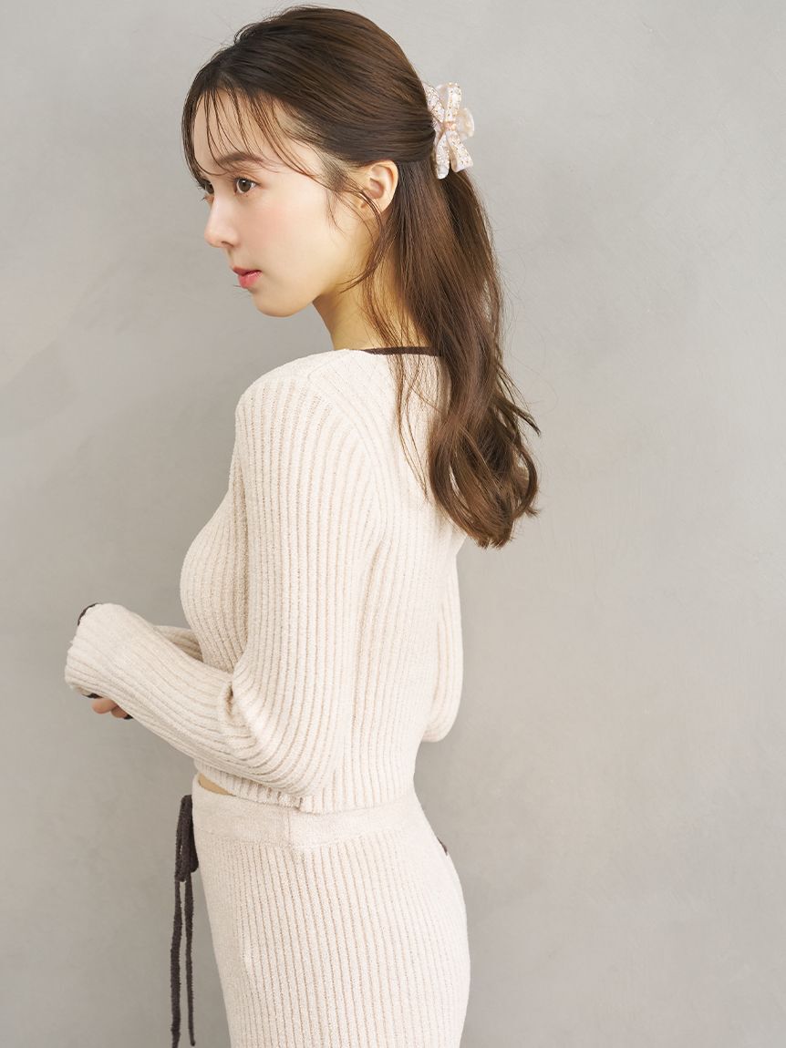 SNIDEL HOME「【Milky】スクエアネックカップインプルオーバー」|ルームウェア|