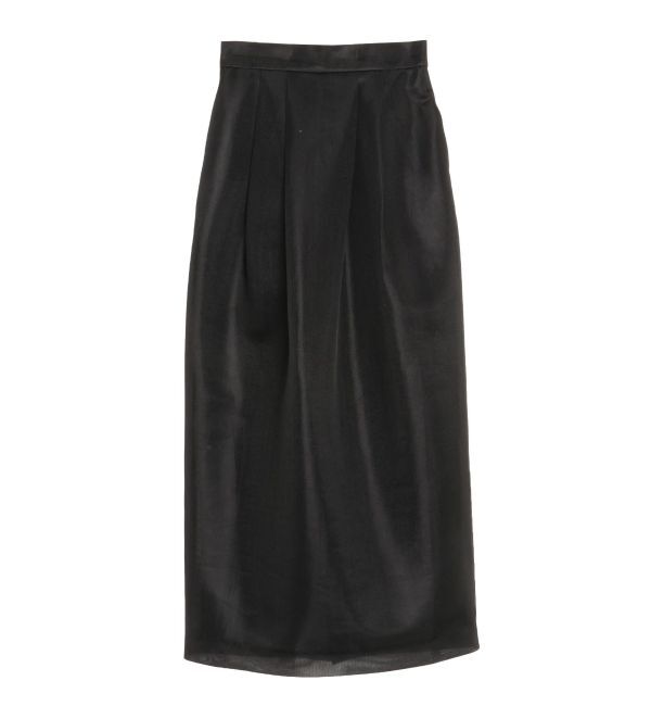 ELENDEEK「MESH BONDING TUCKED SK」|スカート|