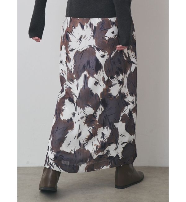 ELENDEEK「BLURRED SHAGGY SK」|スカート|