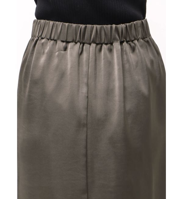 ELENDEEK「【Kaori Iseki&times;ELENDEEK】LACE HEM SATIN SK」|スカート|