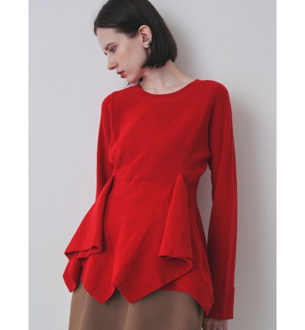 ELENDEEK「DECOLATIVE PEPLUM KT」|ニット・セーター|