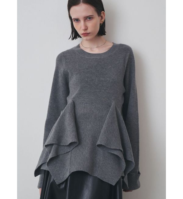 ELENDEEK「DECOLATIVE PEPLUM KT」|ニット・セーター|