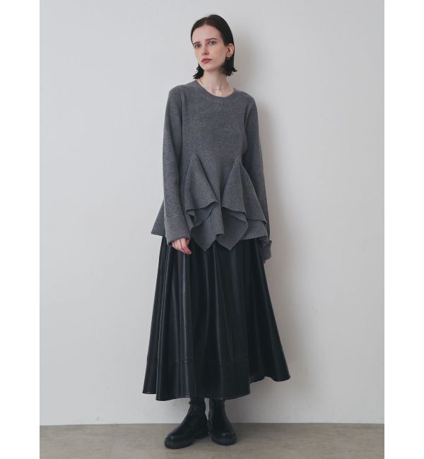 ELENDEEK「DECOLATIVE PEPLUM KT」|ニット・セーター|