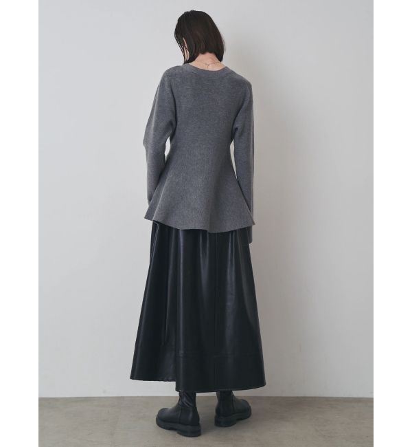 ELENDEEK「DECOLATIVE PEPLUM KT」|ニット・セーター|