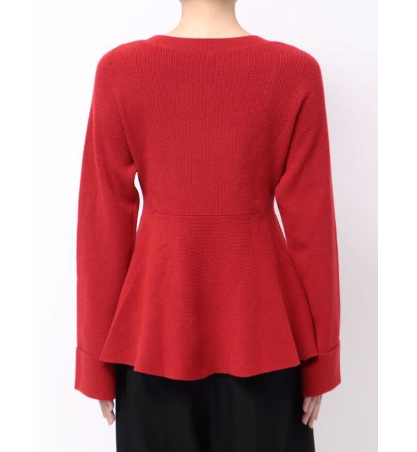 ELENDEEK「DECOLATIVE PEPLUM KT」|ニット・セーター|