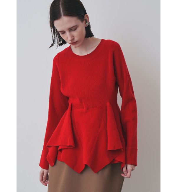 ELENDEEK「DECOLATIVE PEPLUM KT」|ニット・セーター|