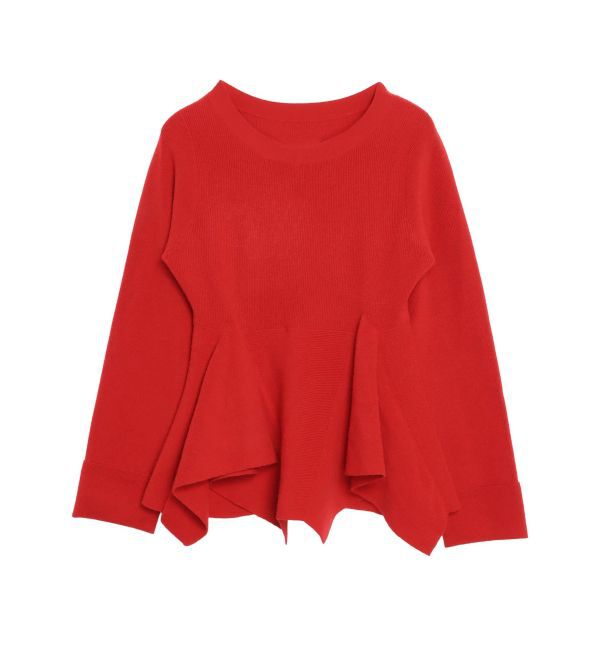 ELENDEEK「DECOLATIVE PEPLUM KT」|ニット・セーター|