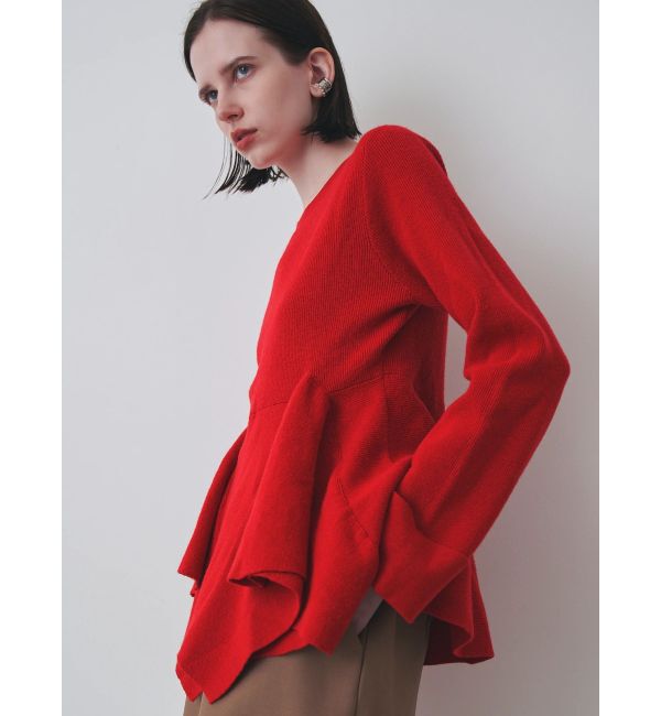 ELENDEEK「DECOLATIVE PEPLUM KT」|ニット・セーター|
