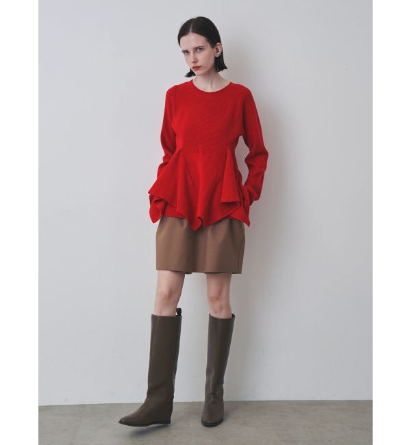ELENDEEK「DECOLATIVE PEPLUM KT」|ニット・セーター|