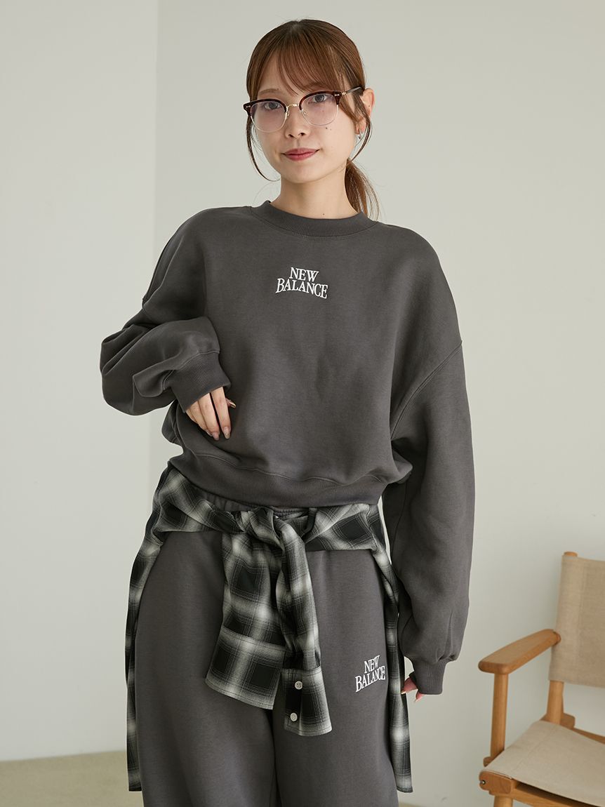 NEW BALANCE 「【New Balance for emmi】Track side フリースバレルパンツ」|チノ|
