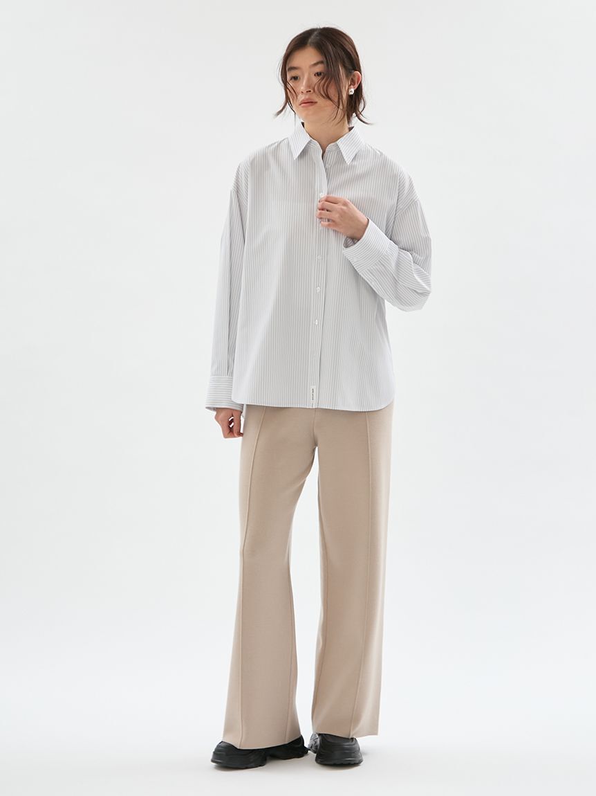 emmi atelier「ウールミックスニットパンツ【セットアップ対応】」|チノ|