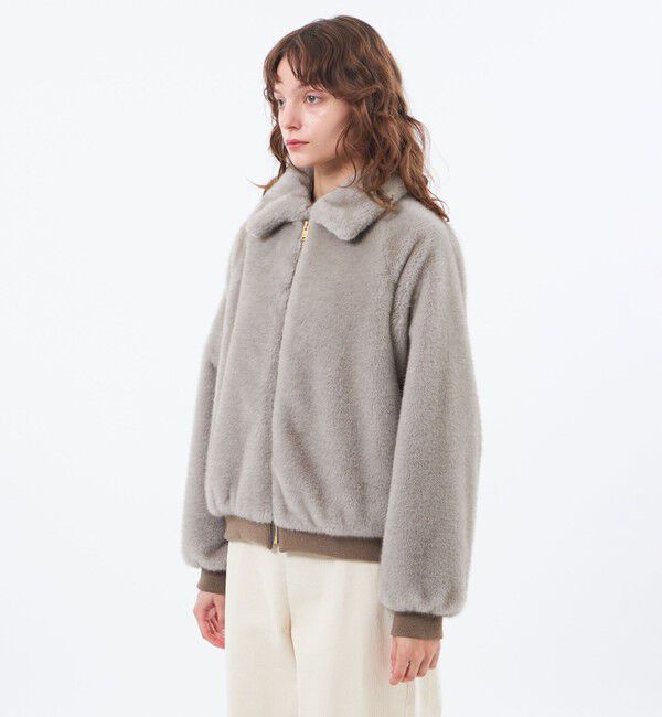 MACKINTOSH PHILOSOPHY「【予約販売】【Hollins(ホリンズ)】エコファーブルゾン」|ブルゾン・スタジャン|