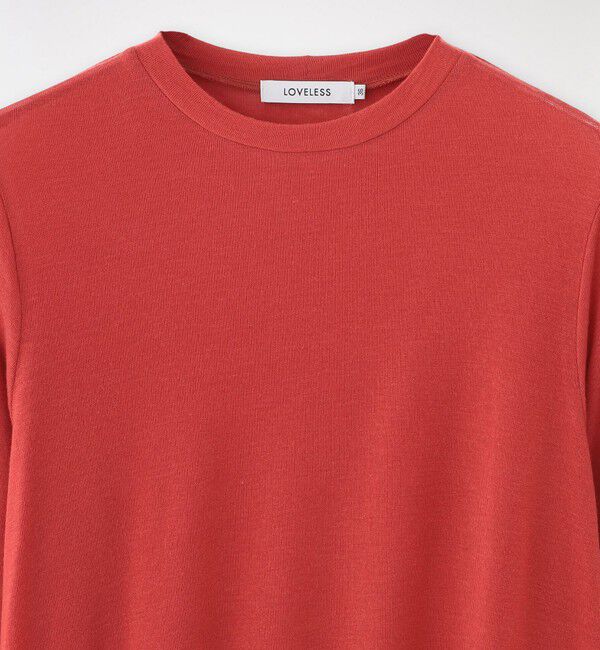  「【Lyocell SILK】ロングスリーブTシャツ」|Tシャツ・カットソー|