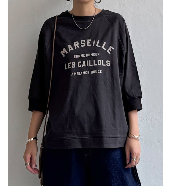 Lbc with Life「コットンラグラン7分袖Tシャツ」|Tシャツ・カットソー|