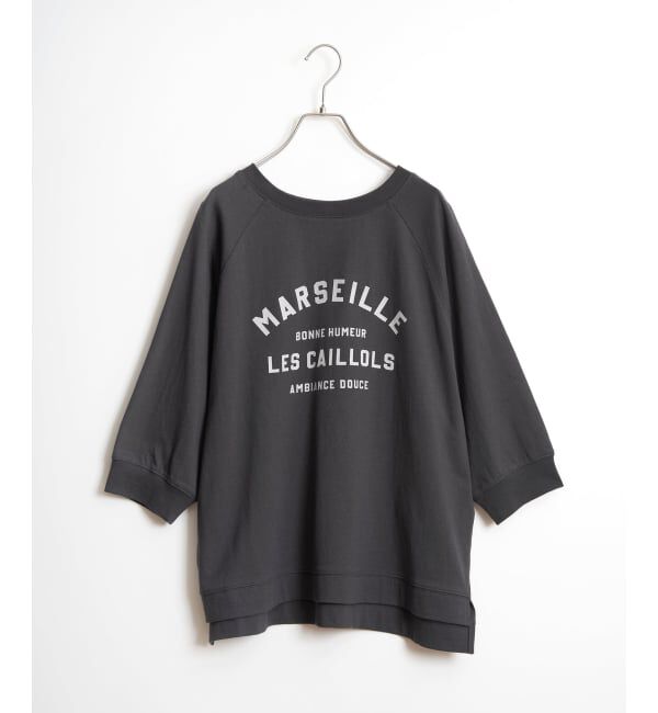 Lbc with Life「コットンラグラン7分袖Tシャツ」|Tシャツ・カットソー|