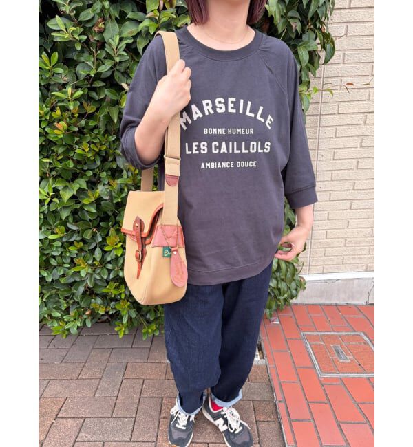 Lbc with Life「コットンラグラン7分袖Tシャツ」|Tシャツ・カットソー|