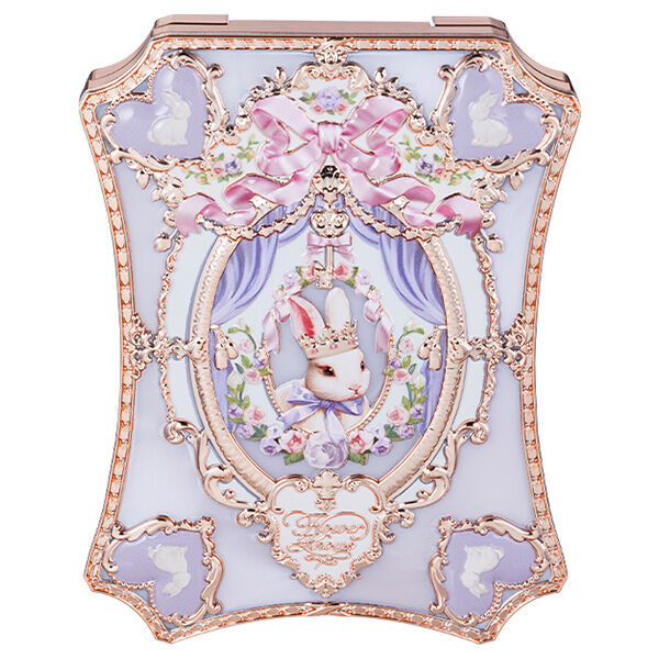  「FlowerKnows バニーガーデンテイルズ ロココシフォンアイパレット 02 セレナーデライラック (6.5g)」|アイシャドウ|