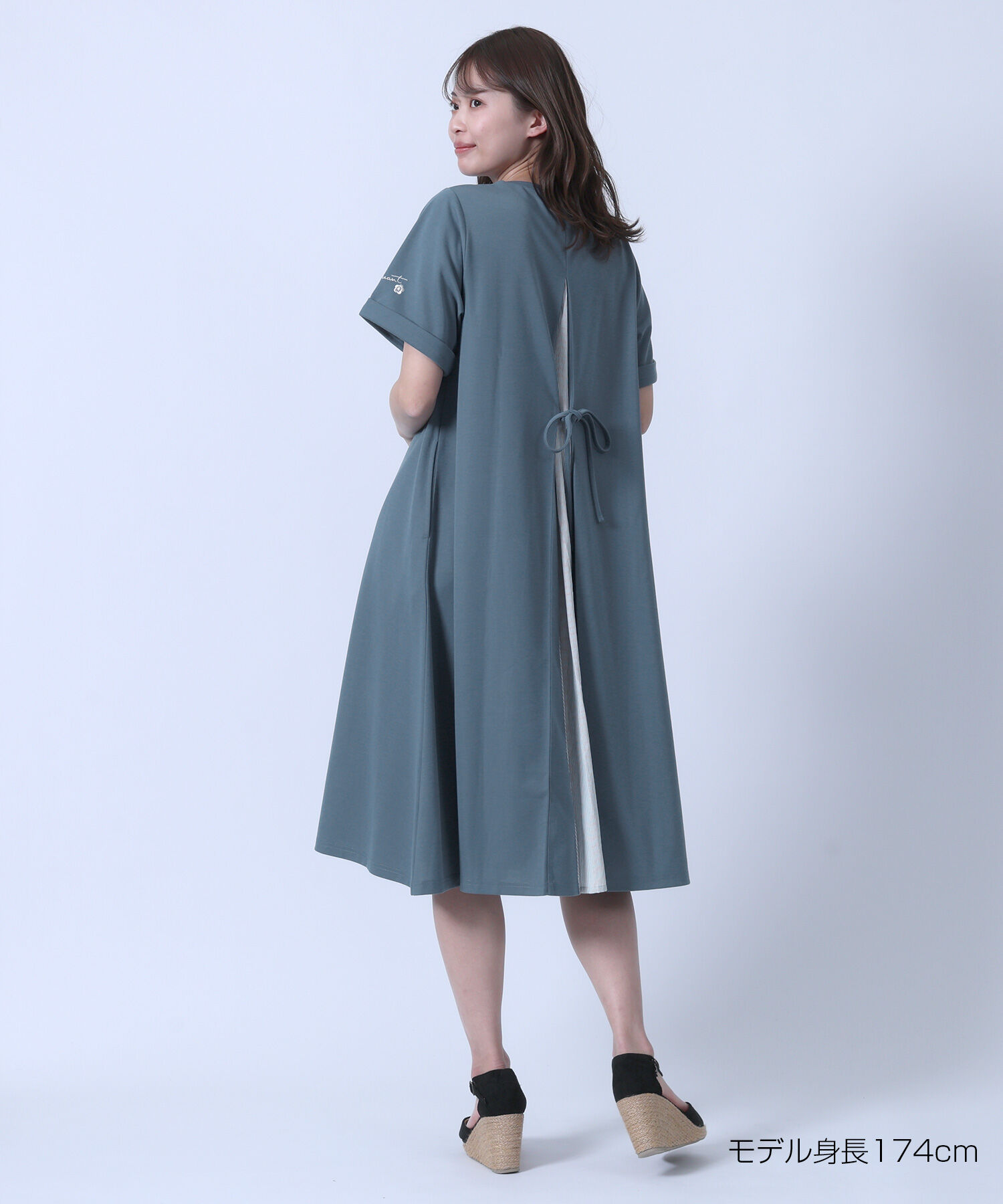MARY QUANT「バックシャン ワンピース」|ワンピース|