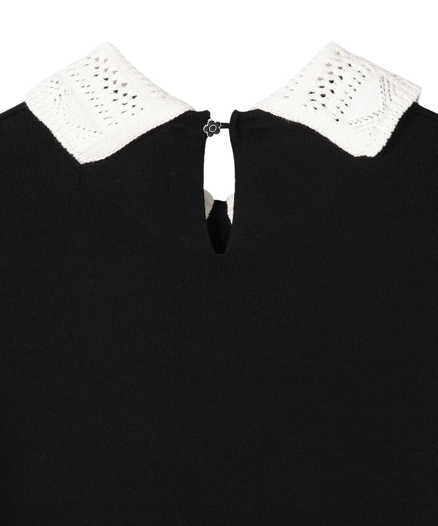 MARY QUANT「クロッシェカラーニットロング ワンピース」|ワンピース|