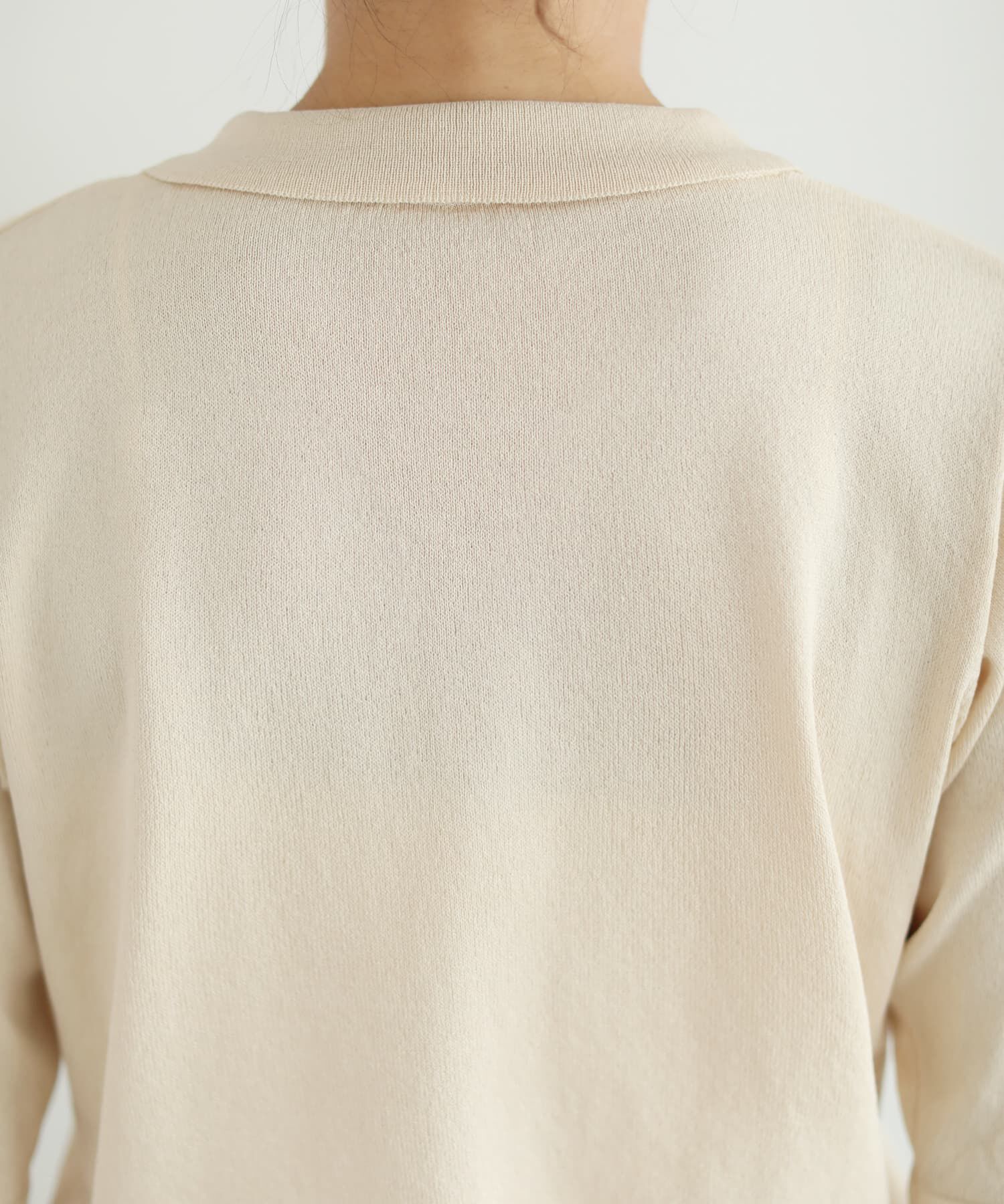 STYLE DELI「薄手シャリ感スキッパーニットトップス」|Tシャツ・カットソー|