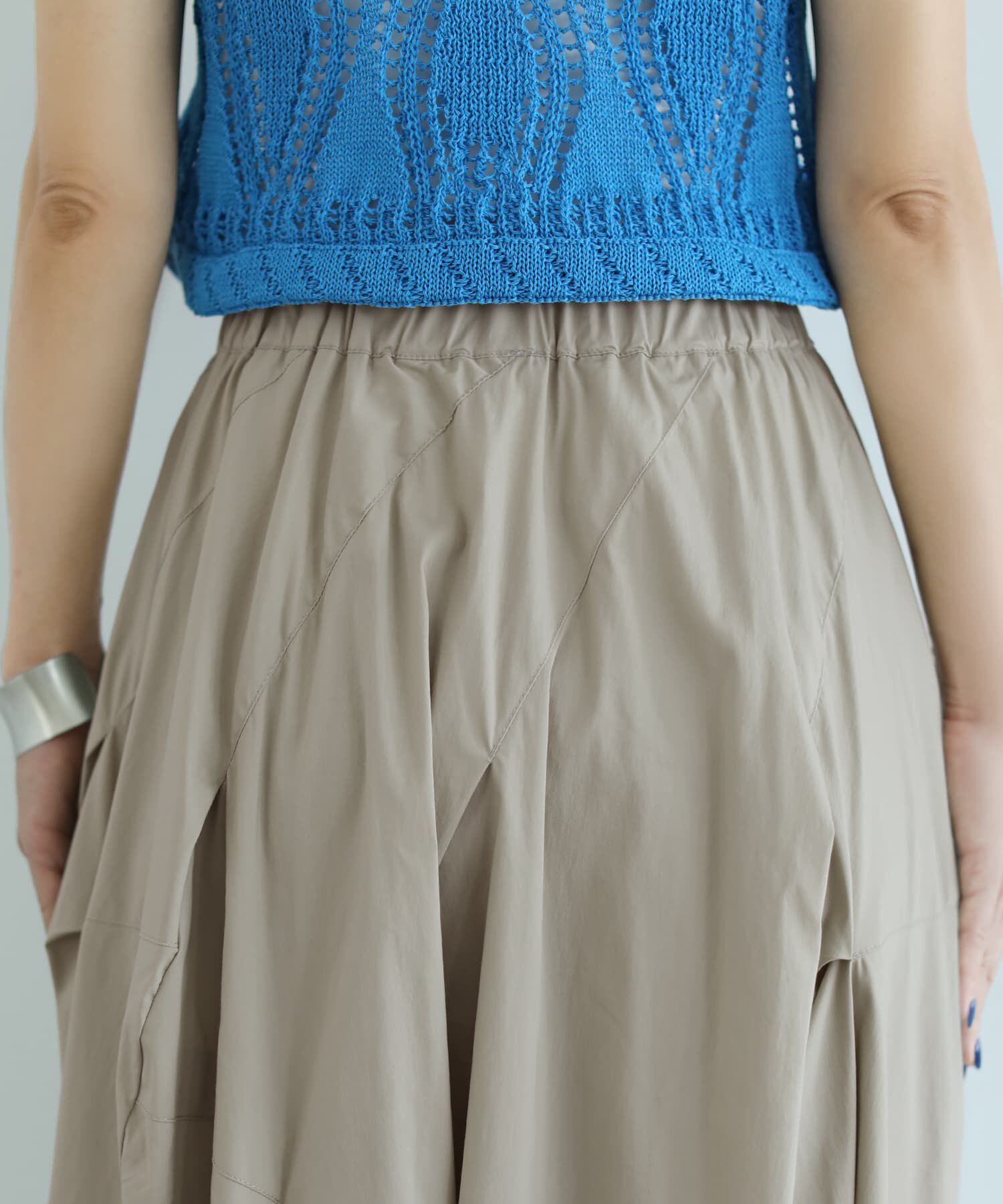STYLE DELI「【selection】ランダムタック立体フォルムスカート」|スカート|