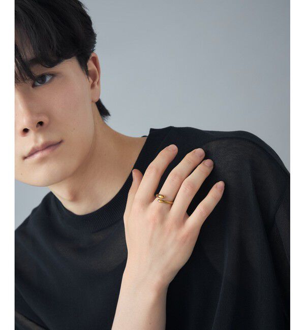 Jouete「[ジェンダレス] フォークリング リーウェイ」|リング|