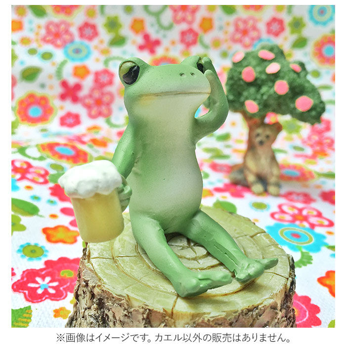 BACKYARD FAMILY「カエル 置物 蛙 かえる ガーデニング Copeau コポー かわいい 玄関 グッズ オーナメント」|その他|