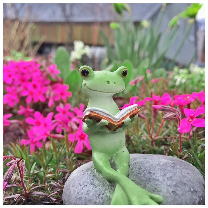 BACKYARD FAMILY「カエル 置物 蛙 かえる ガーデニング Copeau コポー かわいい 玄関 グッズ オーナメント」|その他|