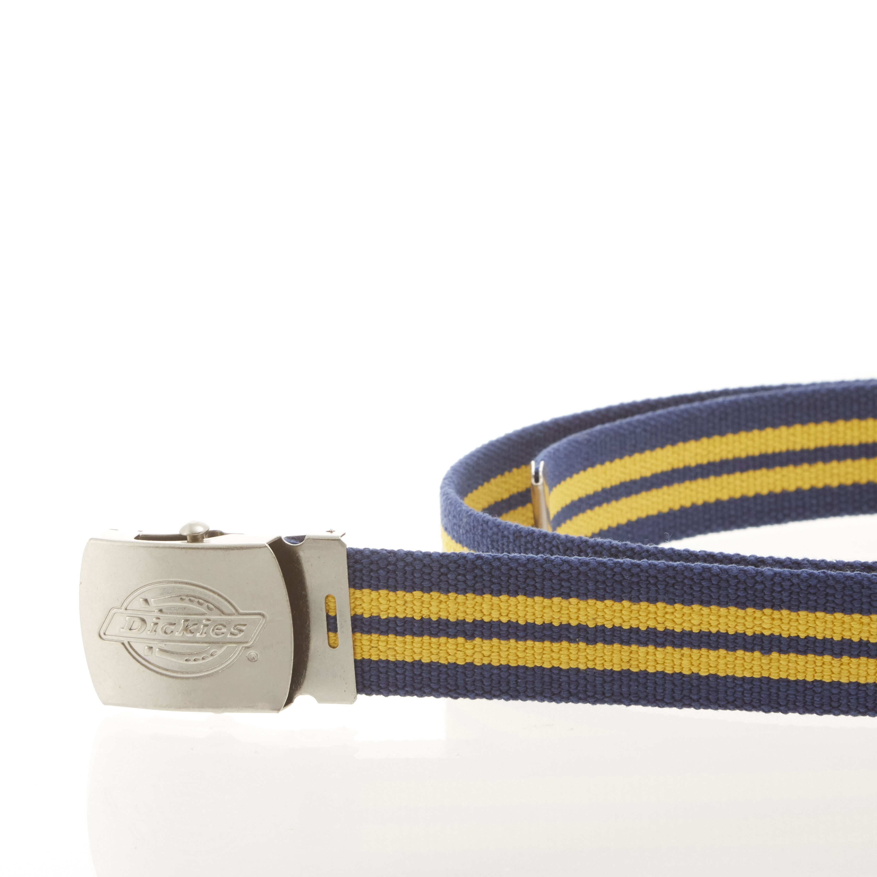 BACKYARD FAMILY「DICKIES ディッキーズ GIベルト キャンバス ガチャベルト 調節可能 ジーンズ 定番 GI」|ベルト|イエロー1