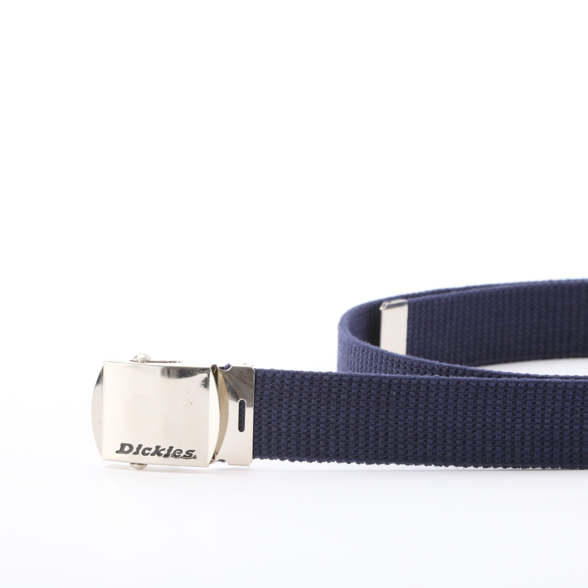 BACKYARD FAMILY「DICKIES ディッキーズ GIベルト キャンバス ガチャベルト 調節可能 ジーンズ 定番 GI」|ベルト|ブルー1