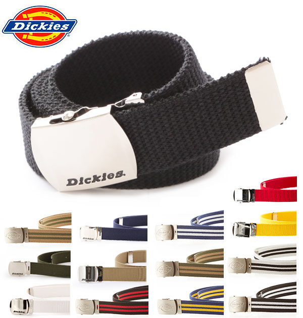 BACKYARD FAMILY「DICKIES ディッキーズ GIベルト キャンバス ガチャベルト 調節可能 ジーンズ 定番 GI」|ベルト|