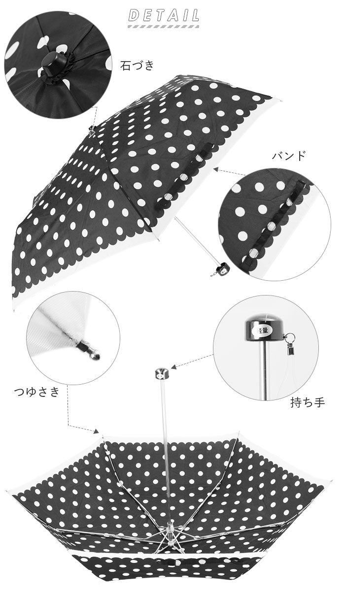 BACKYARD FAMILY「折りたたみ傘 レディース 通販 おしゃれ 50cm かわいい 折り畳み傘 女の子 軽量 雨傘」|傘|