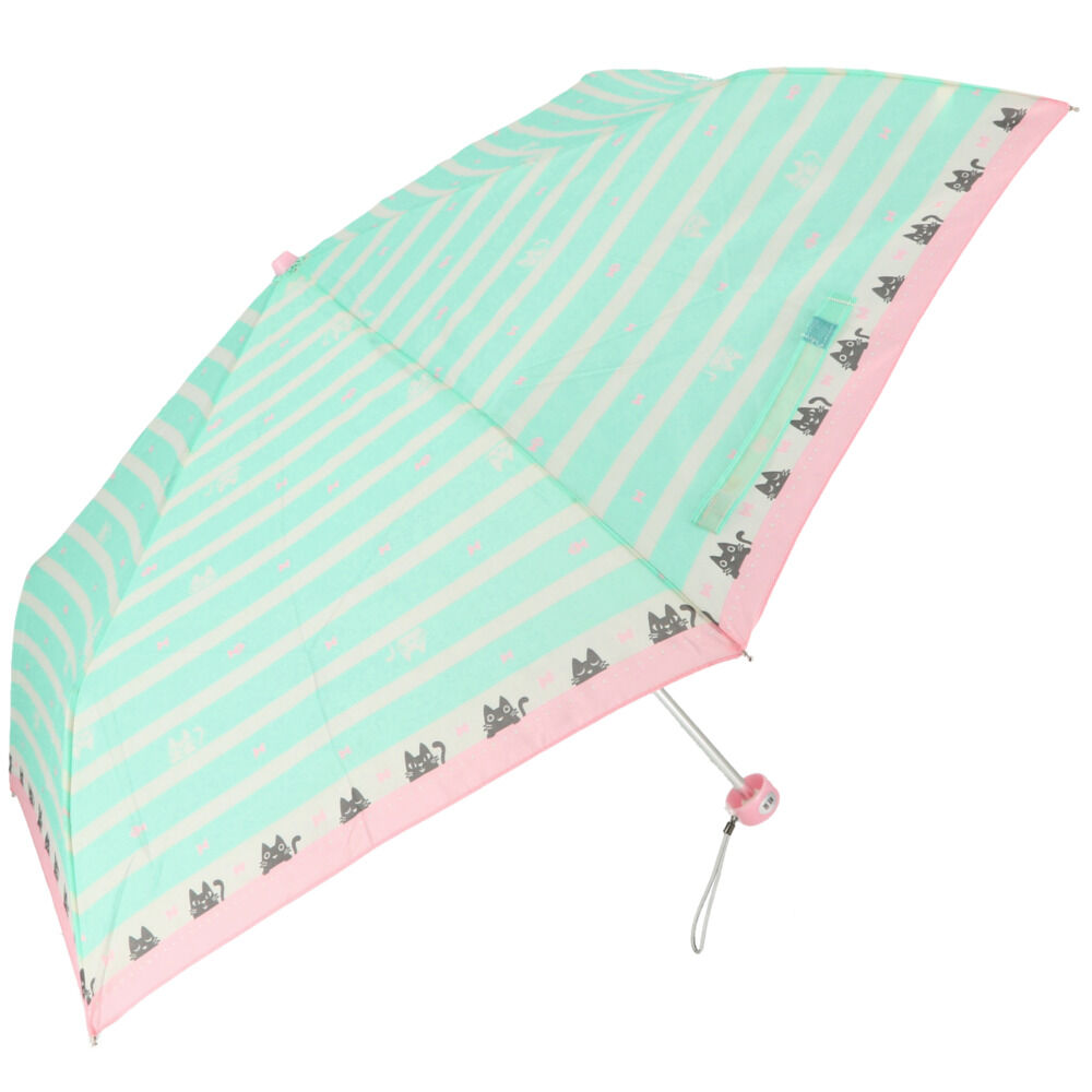 BACKYARD FAMILY「折りたたみ傘 レディース 通販 おしゃれ 50cm かわいい 折り畳み傘 女の子 軽量 雨傘」|傘|グリーン2