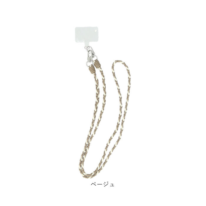 BACKYARD FAMILY「スマホストラップ ショルダー 通販 スマホ ストラップ 編み スマホショルダーストラップ」|チャーム・キーホルダー|