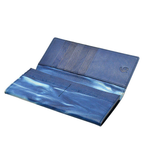 Kinuya Indigo「AWA-AI　絞り長財布」|財布|