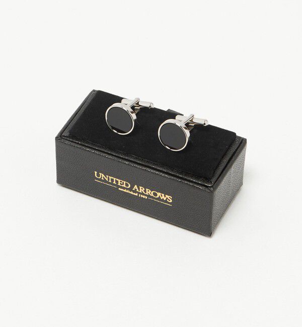 UNITED ARROWS「ブラックストーン カフリンクス」|ネクタイピン・カフスボタン|