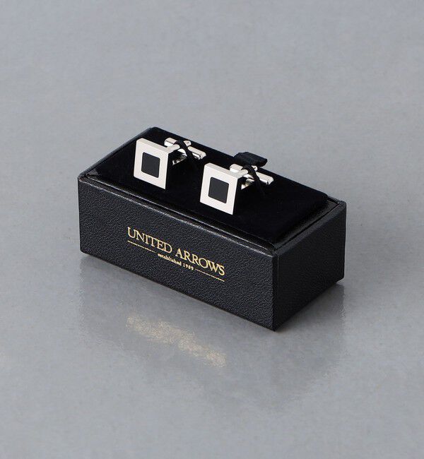 UNITED ARROWS「ブラックストーン カフリンクス」|ネクタイピン・カフスボタン|