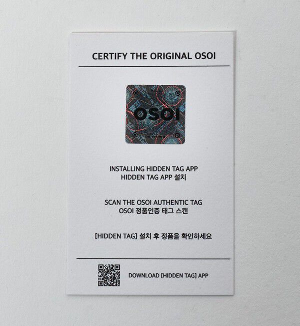 OSOI「＜OSOI＞TOTE BROCLE バッグ GEM」|トートバッグ|