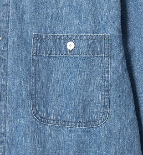 UNITED ARROWS「デニム オーバーシャツ「 SLOW &　」」|シャツ・ブラウス|
