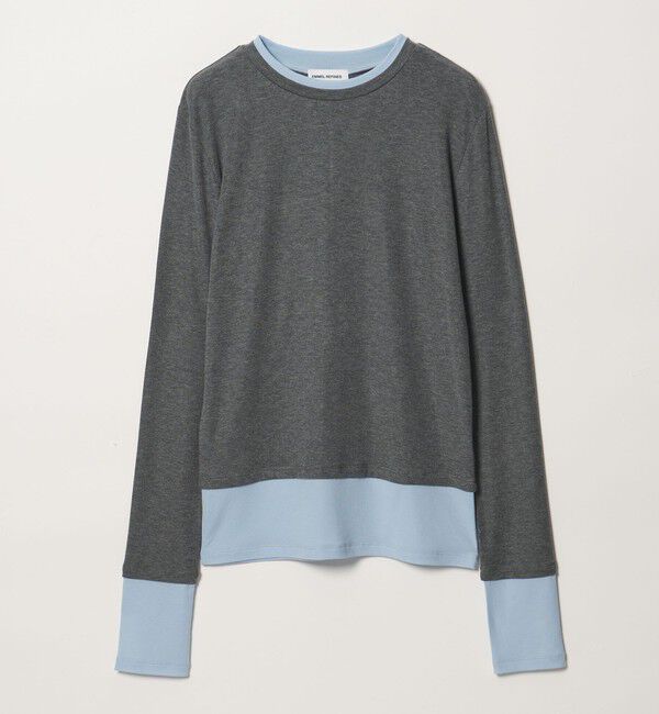 EMMEL REFINES「＜EMMEL REFINES＞EM ベアフライス クルーネック プルオーバー」|Tシャツ・カットソー|
