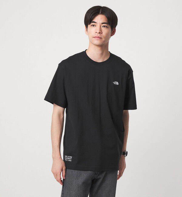 UNITED ARROWS green label relaxing「【WEB限定】＜THE NORTH FACE＞ロッククライミング グラフィック 半袖 Tシャツ」|Tシャツ・カットソー|BLACK
