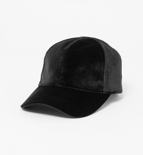 UNITED ARROWS green label relaxing「ベルベット調 キャップ UVカット」|キャップ・キャスケット|