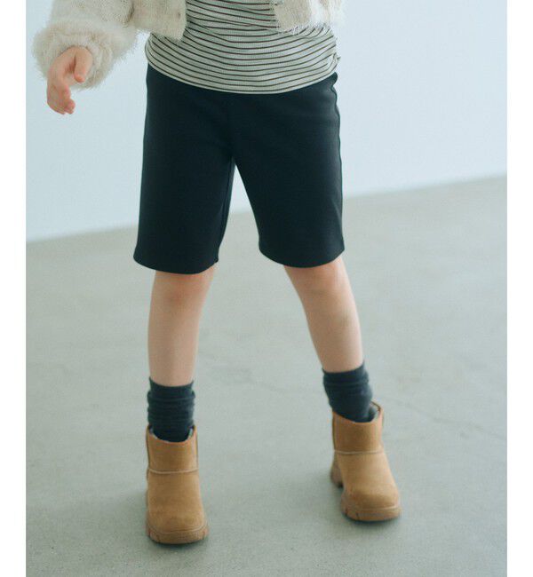 UNITED ARROWS green label relaxing「【COOL CHIC GIRLS STYLE】ソリッド レギンス / キッズ 120cm-160cm」|その他|BLACK