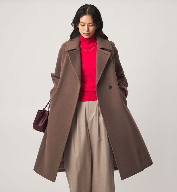 UNITED ARROWS green label relaxing「CANGIOLI W ステンカラー コート」|ステンカラーコート|