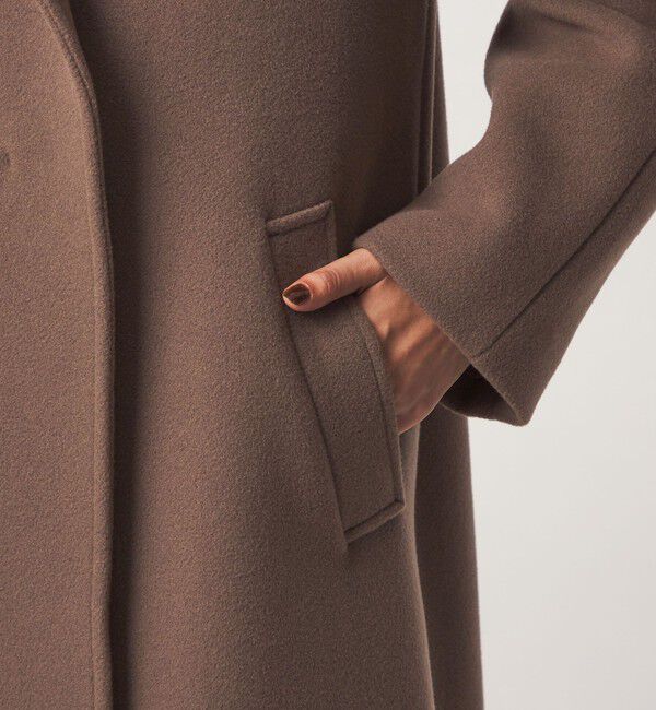 UNITED ARROWS green label relaxing「CANGIOLI W ステンカラー コート」|ステンカラーコート|