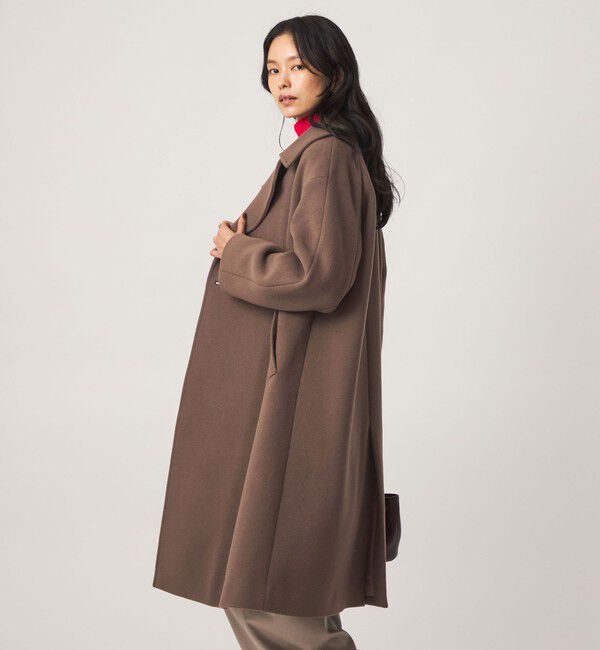 UNITED ARROWS green label relaxing「CANGIOLI W ステンカラー コート」|ステンカラーコート|