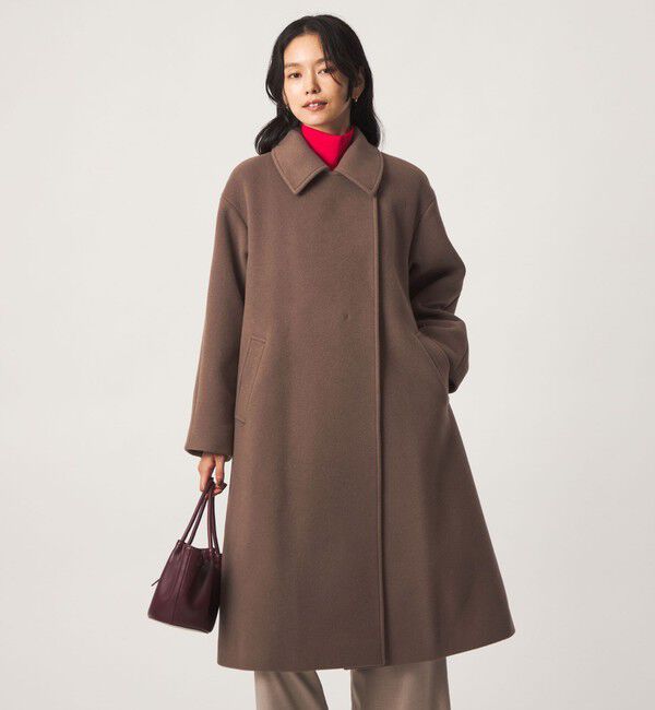 UNITED ARROWS green label relaxing「CANGIOLI W ステンカラー コート」|ステンカラーコート|