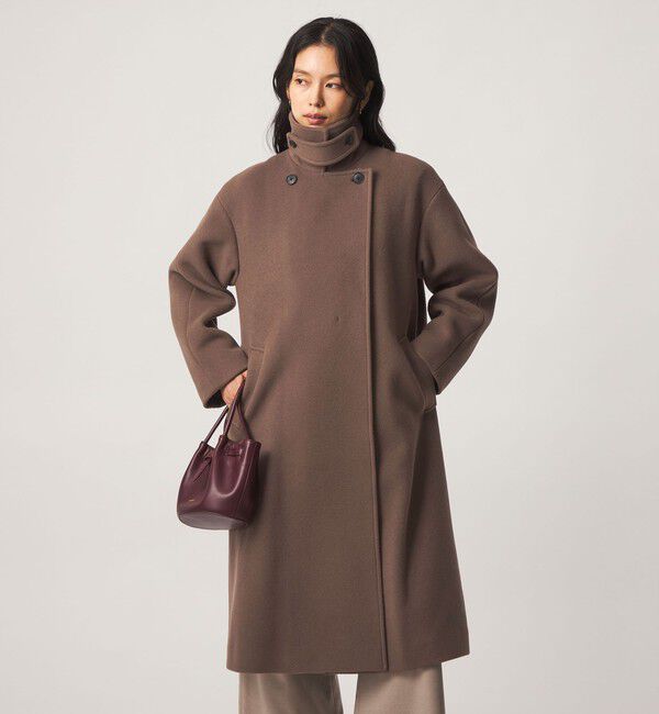 UNITED ARROWS green label relaxing「CANGIOLI W ステンカラー コート」|ステンカラーコート|