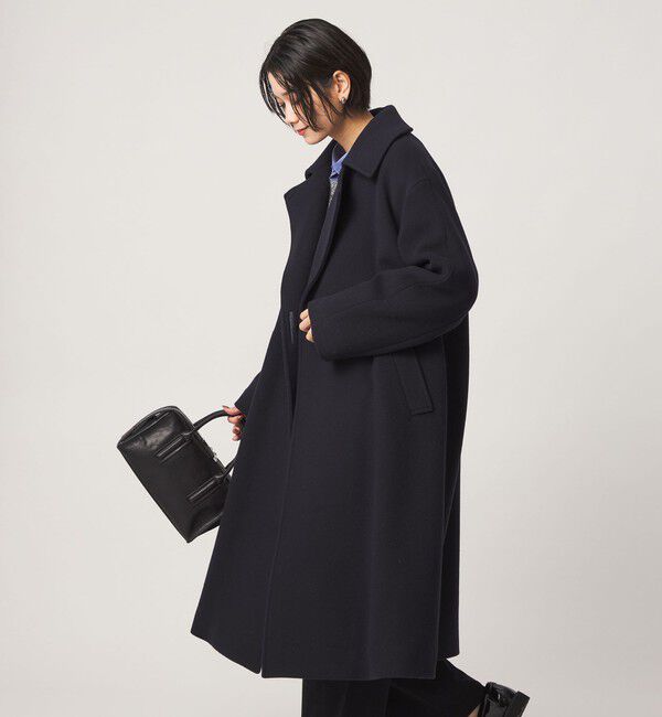 UNITED ARROWS green label relaxing「CANGIOLI W ステンカラー コート」|ステンカラーコート|