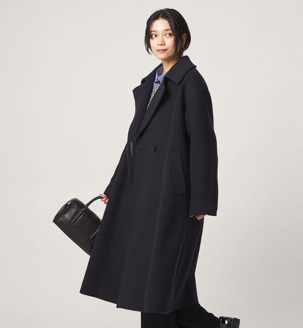 UNITED ARROWS green label relaxing「CANGIOLI W ステンカラー コート」|ステンカラーコート|